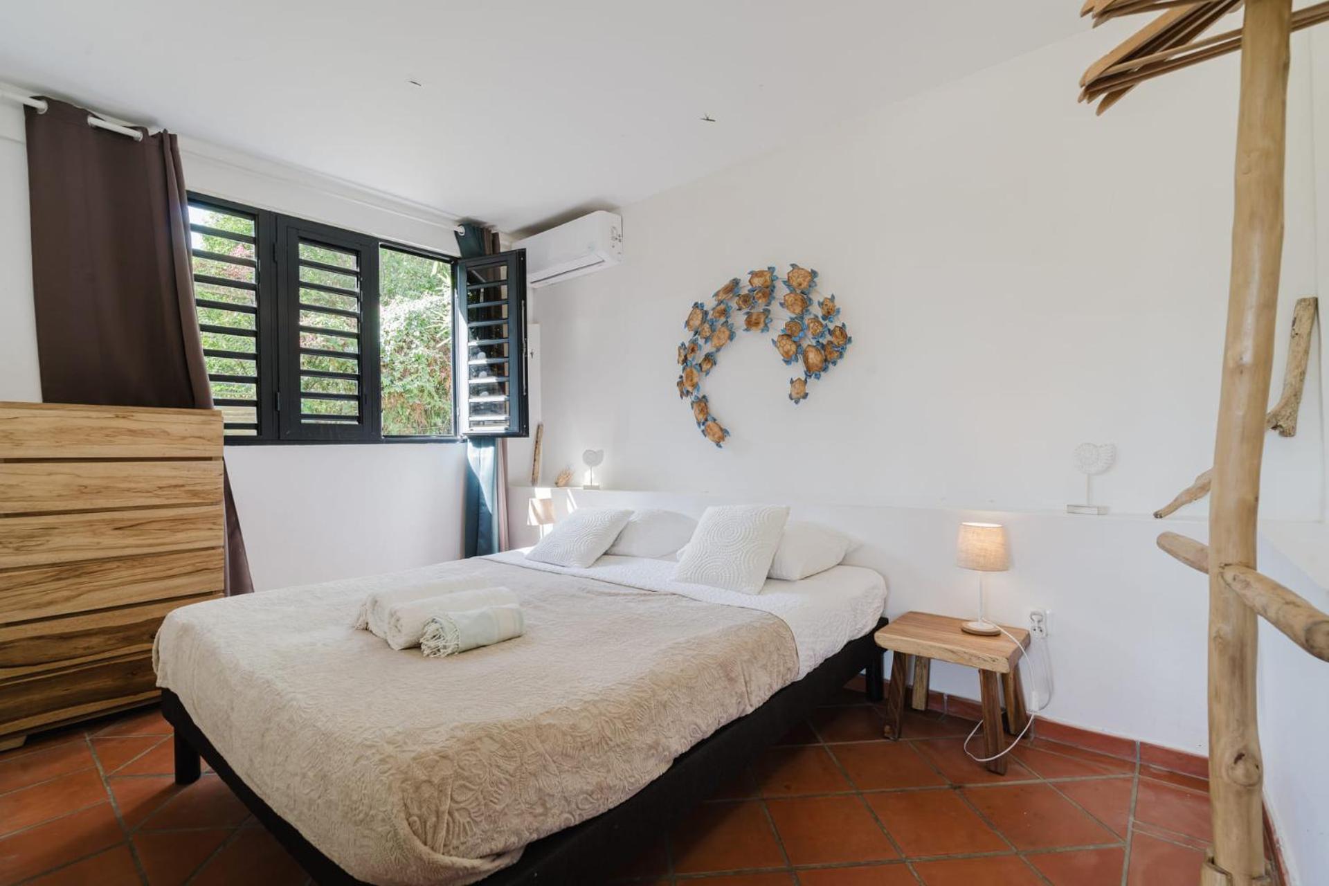 Villa Kaléna : 4 ch, plage à 50m, vue mer Le Diamant Eksteriør bilde