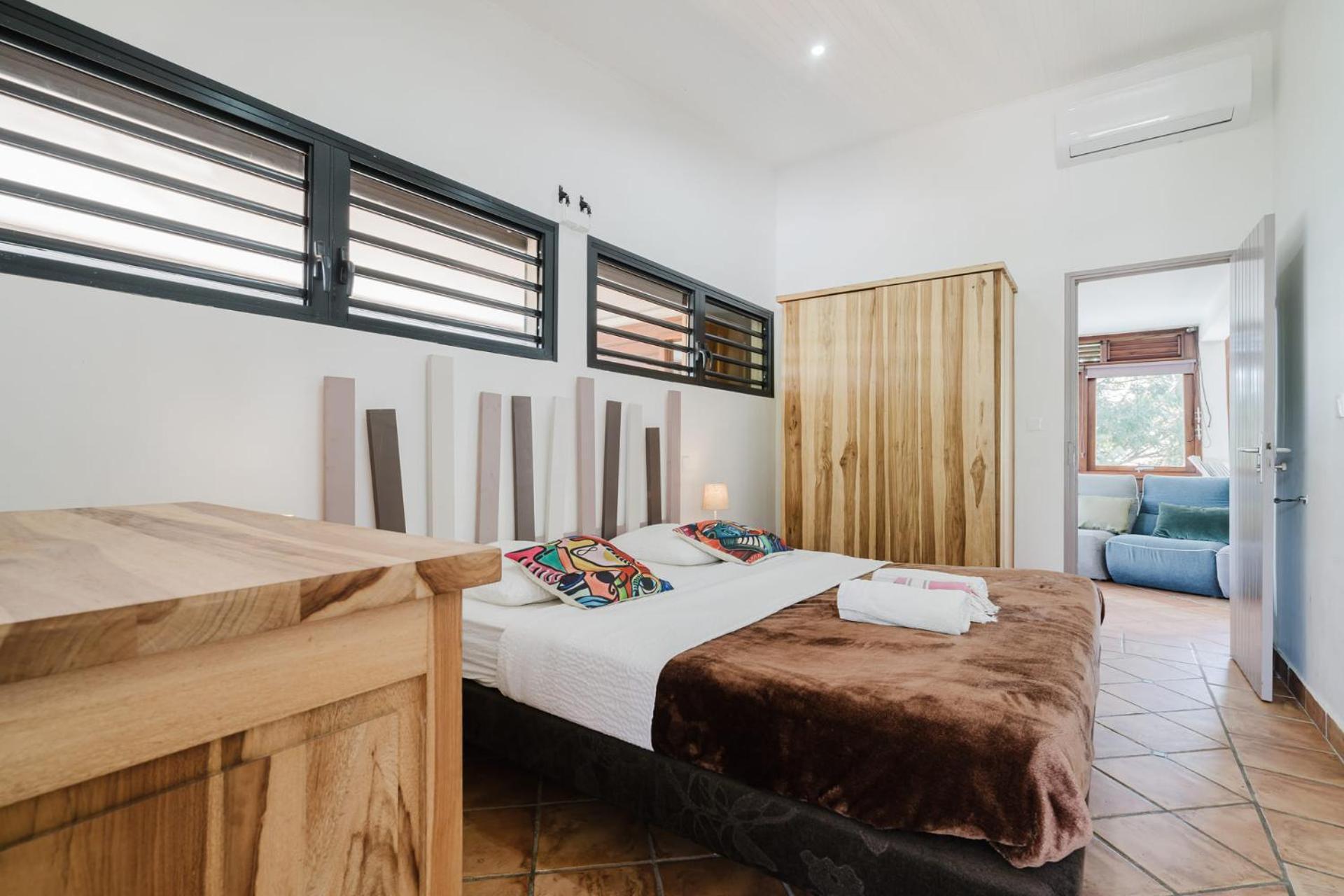 Villa Kaléna : 4 ch, plage à 50m, vue mer Le Diamant Eksteriør bilde