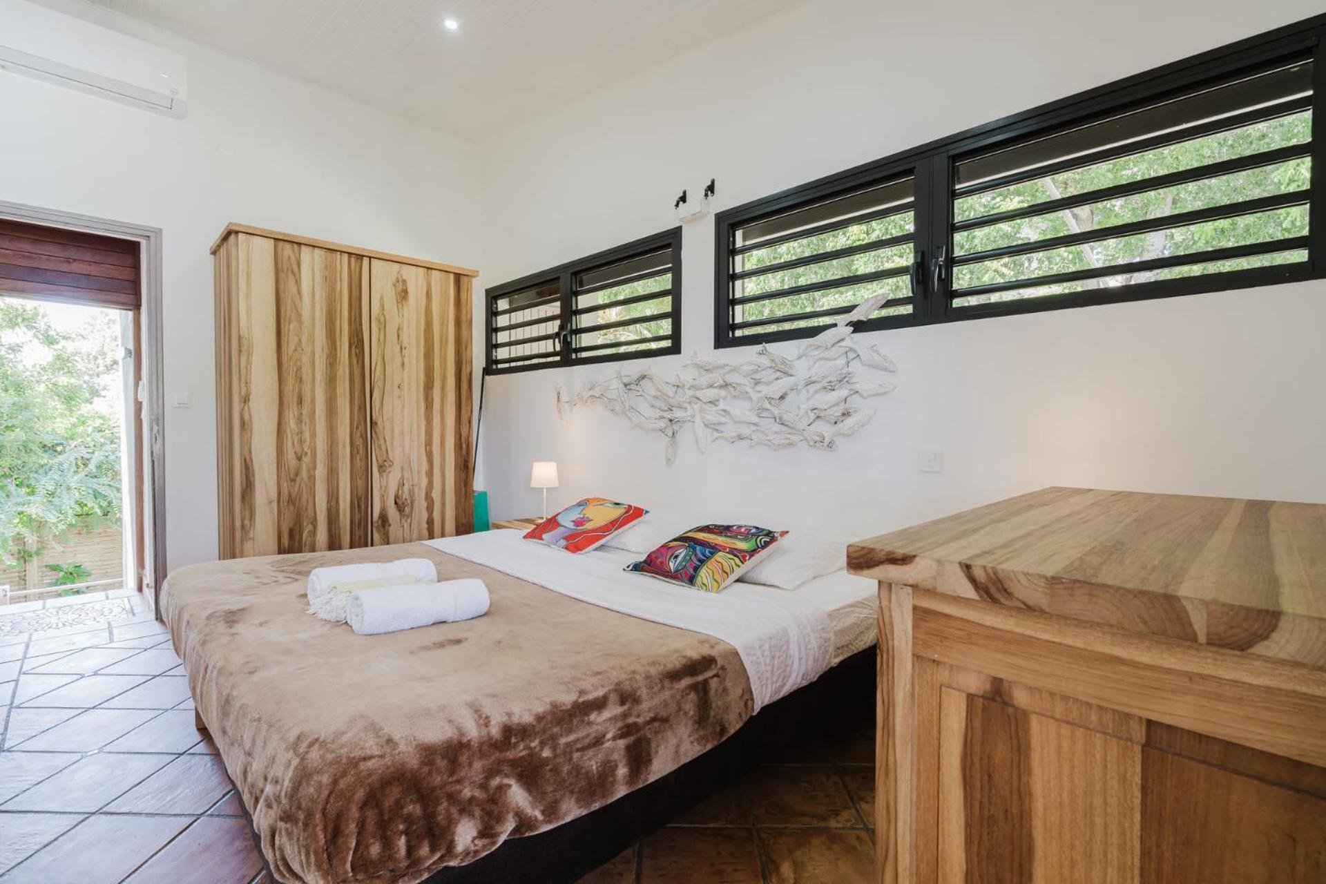 Villa Kaléna : 4 ch, plage à 50m, vue mer Le Diamant Eksteriør bilde