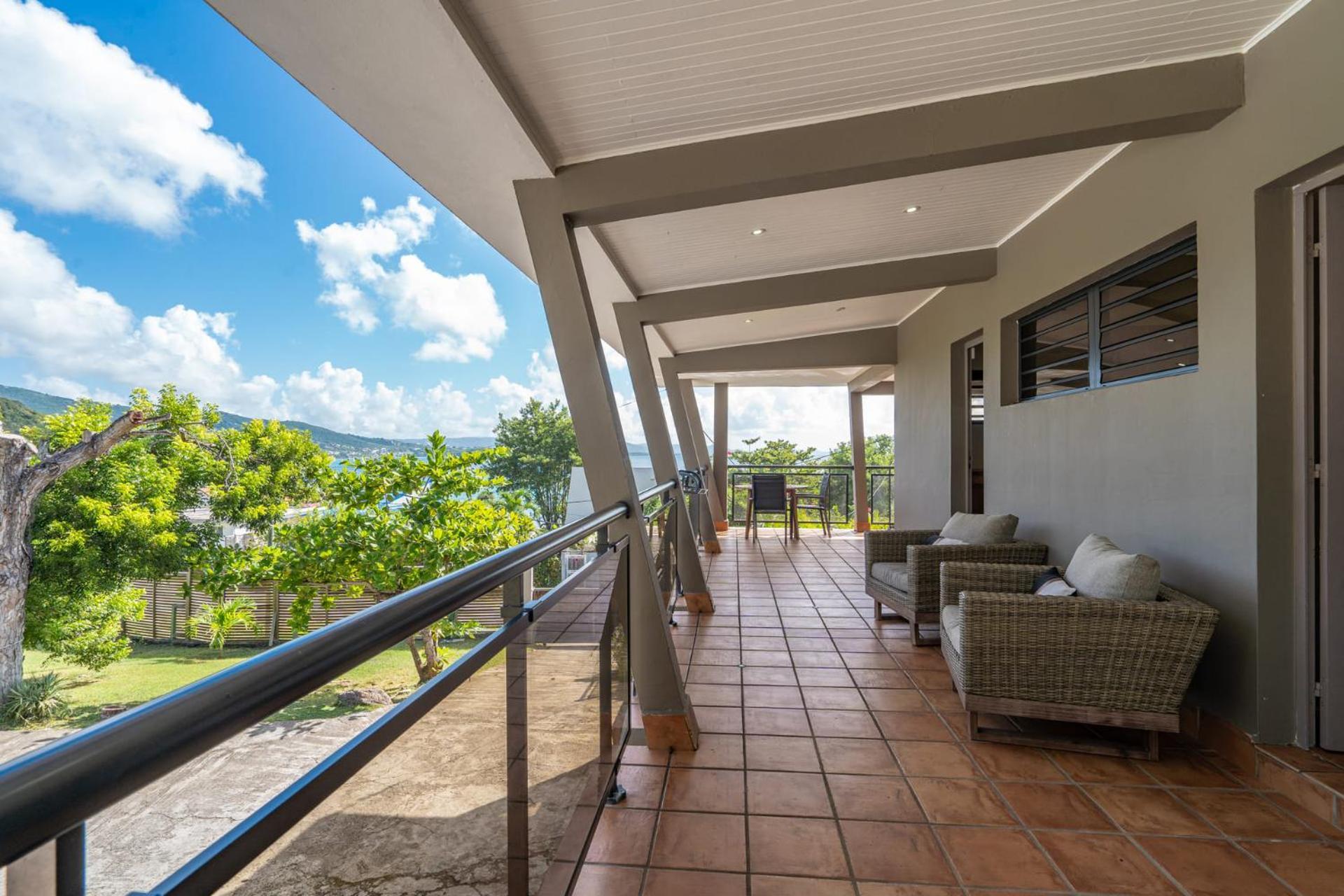 Villa Kaléna : 4 ch, plage à 50m, vue mer Le Diamant Eksteriør bilde