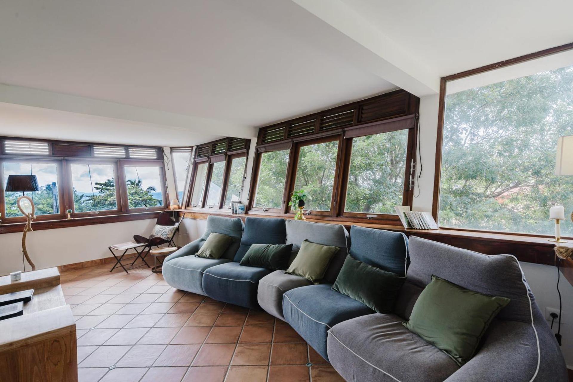 Villa Kaléna : 4 ch, plage à 50m, vue mer Le Diamant Eksteriør bilde